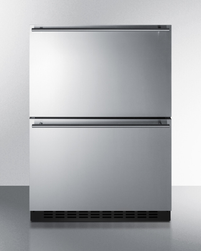 24" Wide 2-Drawer All-Freezer, ADA Compliant ADFD243