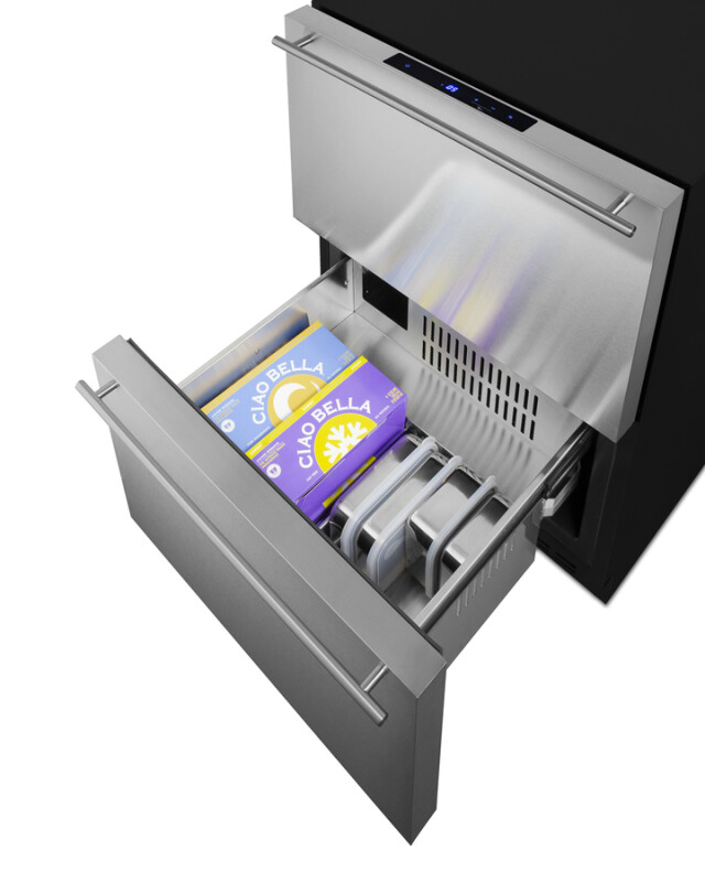 24" Wide 2-Drawer All-Freezer, ADA Compliant ADFD243