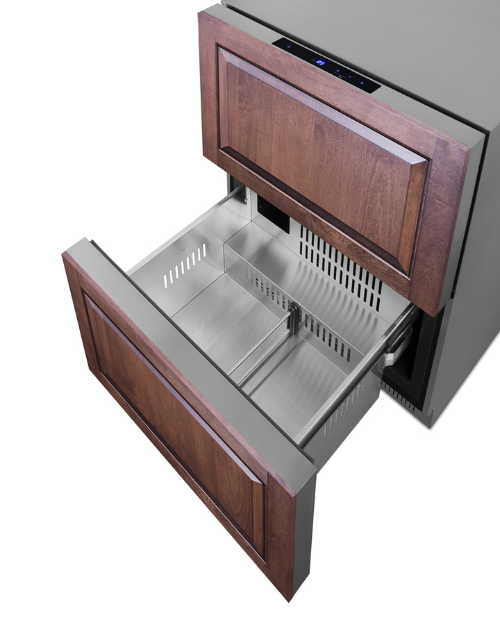 24" Wide 2-Drawer All-Freezer, ADA Compliant ADFD243CSS