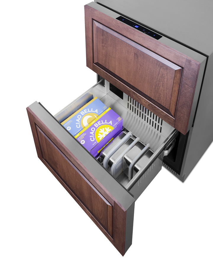 24" Wide 2-Drawer All-Freezer, ADA Compliant ADFD243CSS