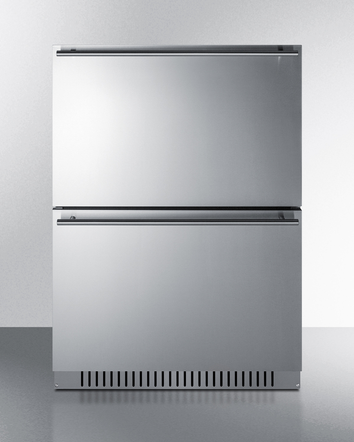 24" Wide 2-Drawer All-Freezer, ADA Compliant ADFD243CSS