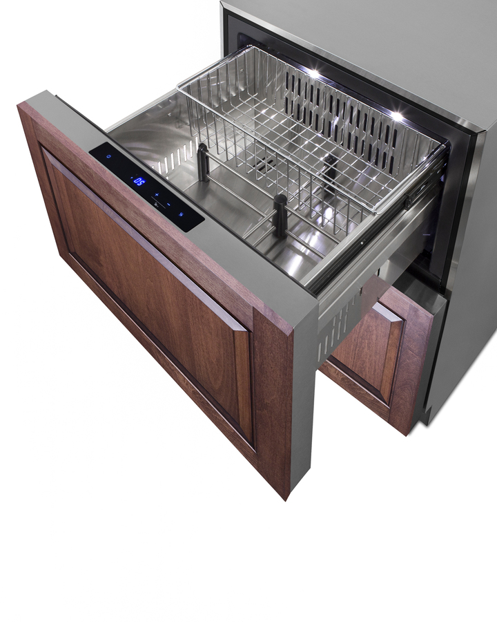 24" Wide 2-Drawer All-Freezer, ADA Compliant ADFD243CSS