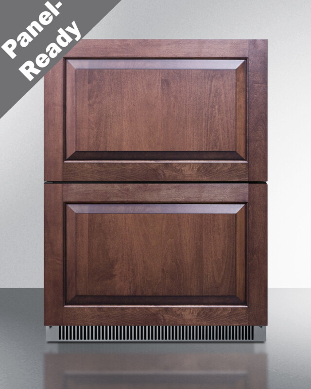 24" Wide 2-Drawer All-Freezer, ADA Compliant ADFD2D24