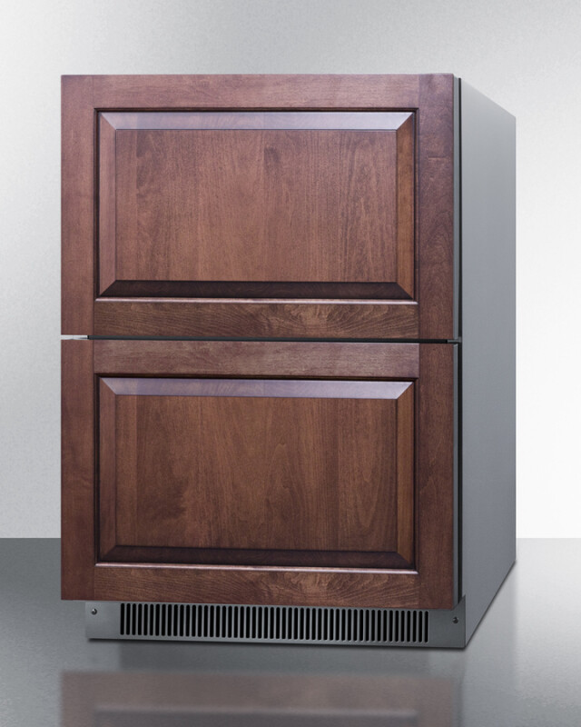 24" Wide 2-Drawer All-Freezer, ADA Compliant ADFD2D24