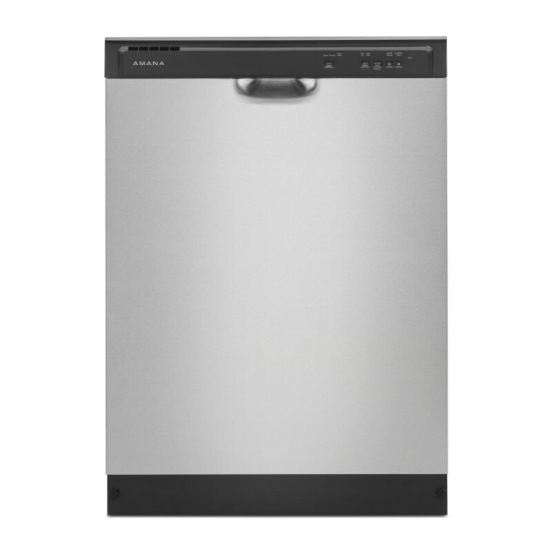 Amana 24 Inch Plastic Tub Dishwasher Stainless Steel ADFS2524RS Picture 1