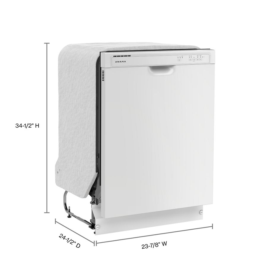 Amana® Dishwasher With Midnight Interior ADFS2524RW