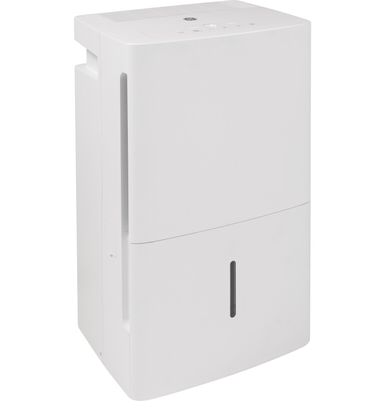 GE 50 Pint Portable Dehumidifier for Wet Spaces White ADHB50LZ Picture 1