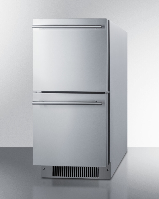 15" Wide 2-Drawer All-Refrigerator, ADA Compliant ADRD15