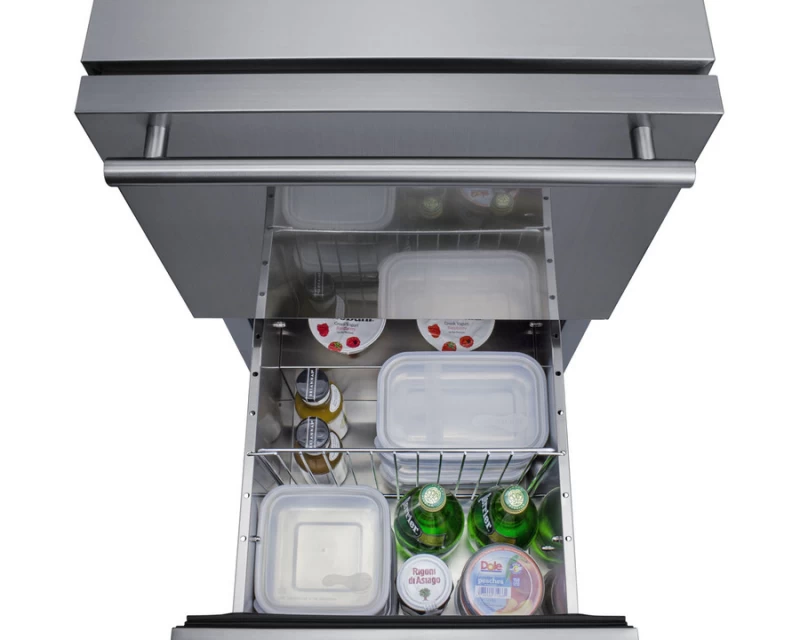 18" Wide 2-Drawer All-Refrigerator, ADA Compliant ADRD18