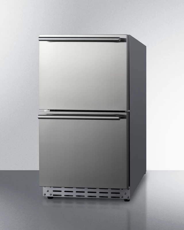 18" Wide 2-Drawer All-Refrigerator, ADA Compliant ADRD18