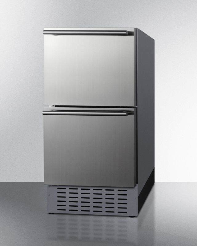 18" Wide 2-Drawer All-Refrigerator ADRD18H34