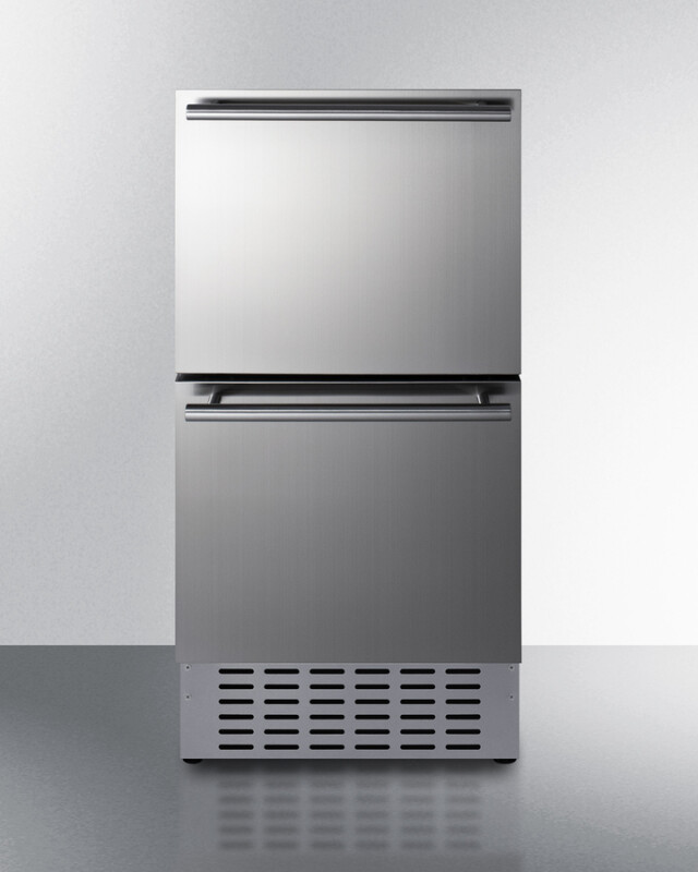 18" Wide 2-Drawer All-Refrigerator ADRD18H34