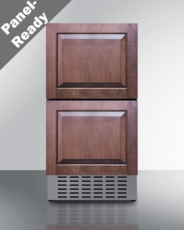 18" Wide 2-Drawer All-Refrigerator ADRD18H34