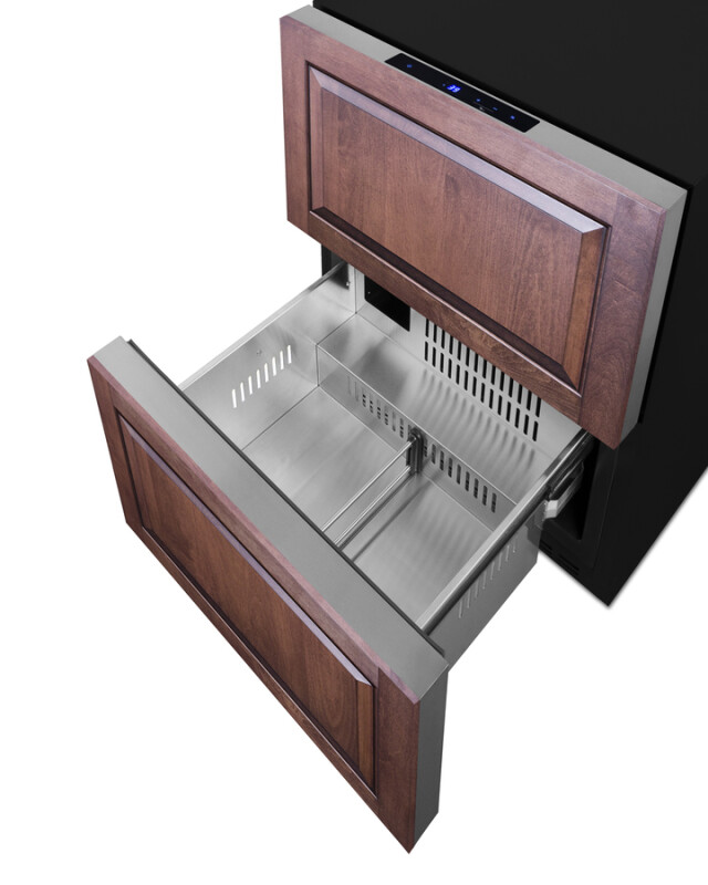 24" Wide Outdoor 2-Drawer All-Refrigerator, ADA Compliant ADRD241OS