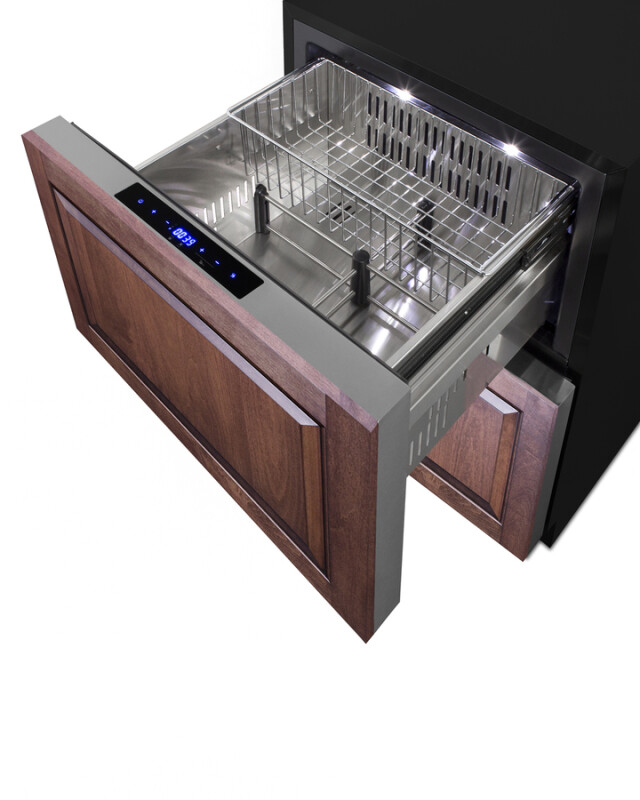 24" Wide Outdoor 2-Drawer Refrigerator-Freezer, ADA Compliant ADRF244OS