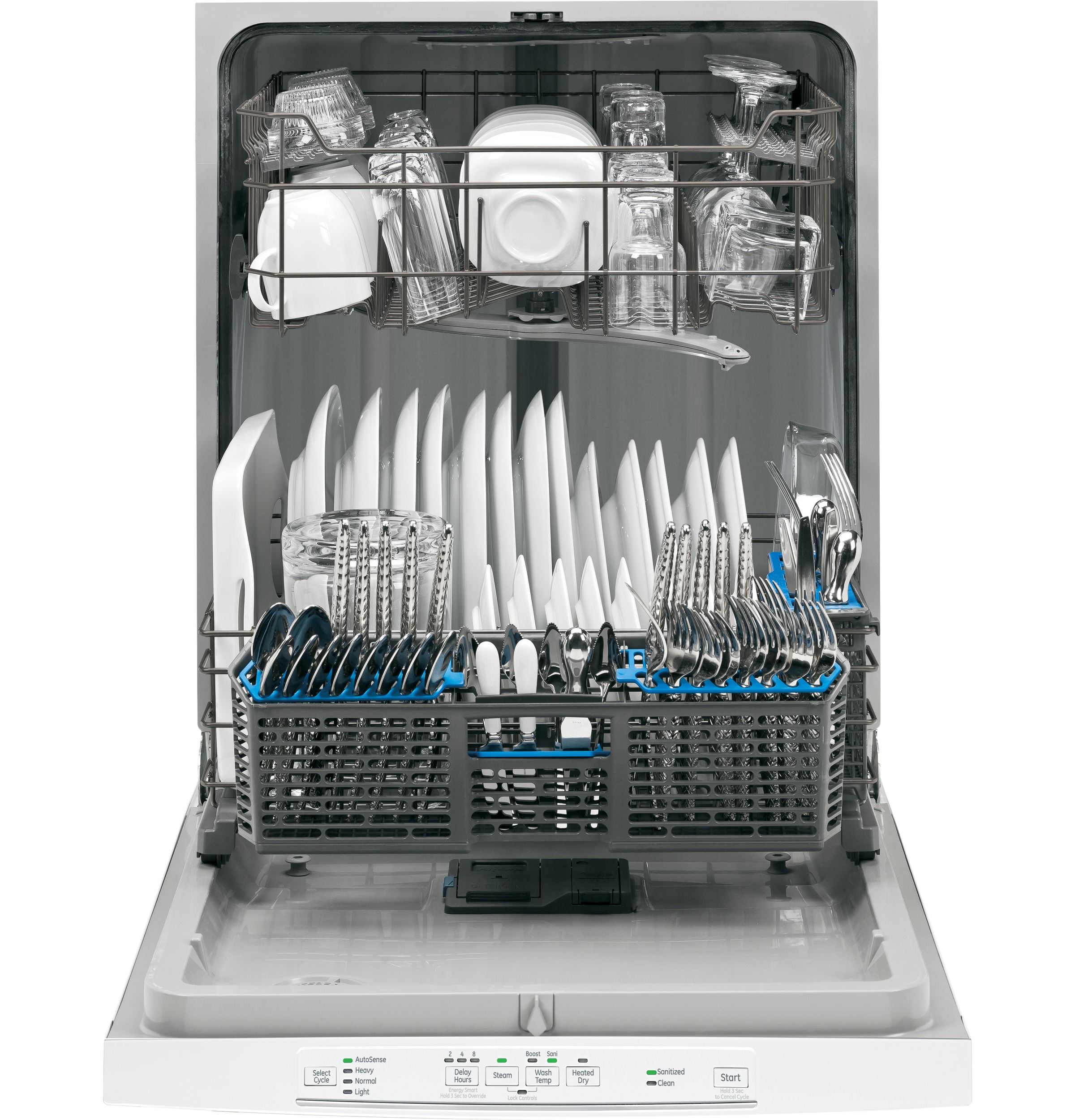 GE Artistry Series Dishwasher with Top Controls ADT521PGFWS