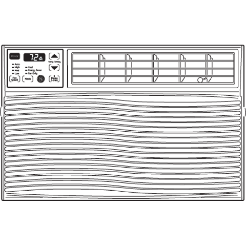 115 Volt Room Air Conditioner AED08LN
