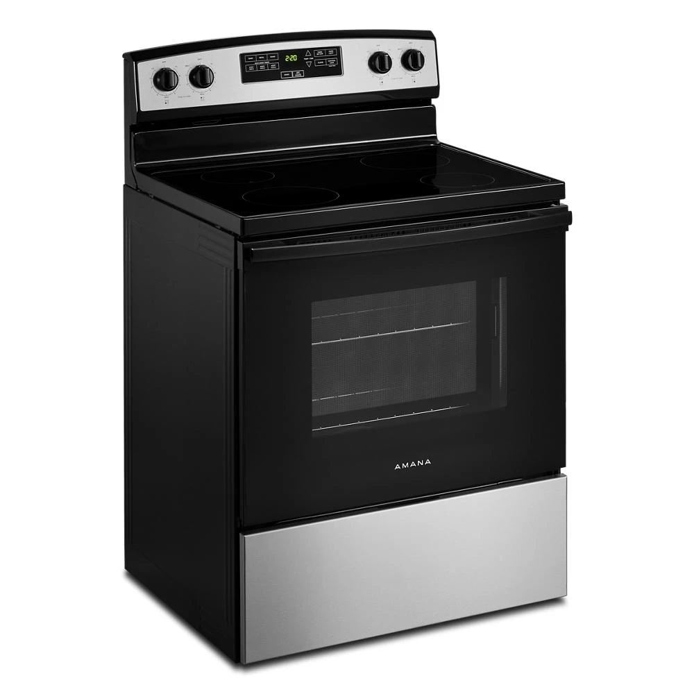 30-inch Electric Range with Extra-Large Oven Window AER6203MSS