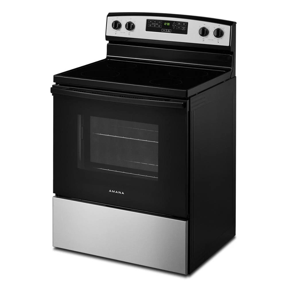 30-inch Electric Range with Extra-Large Oven Window AER6203MSS