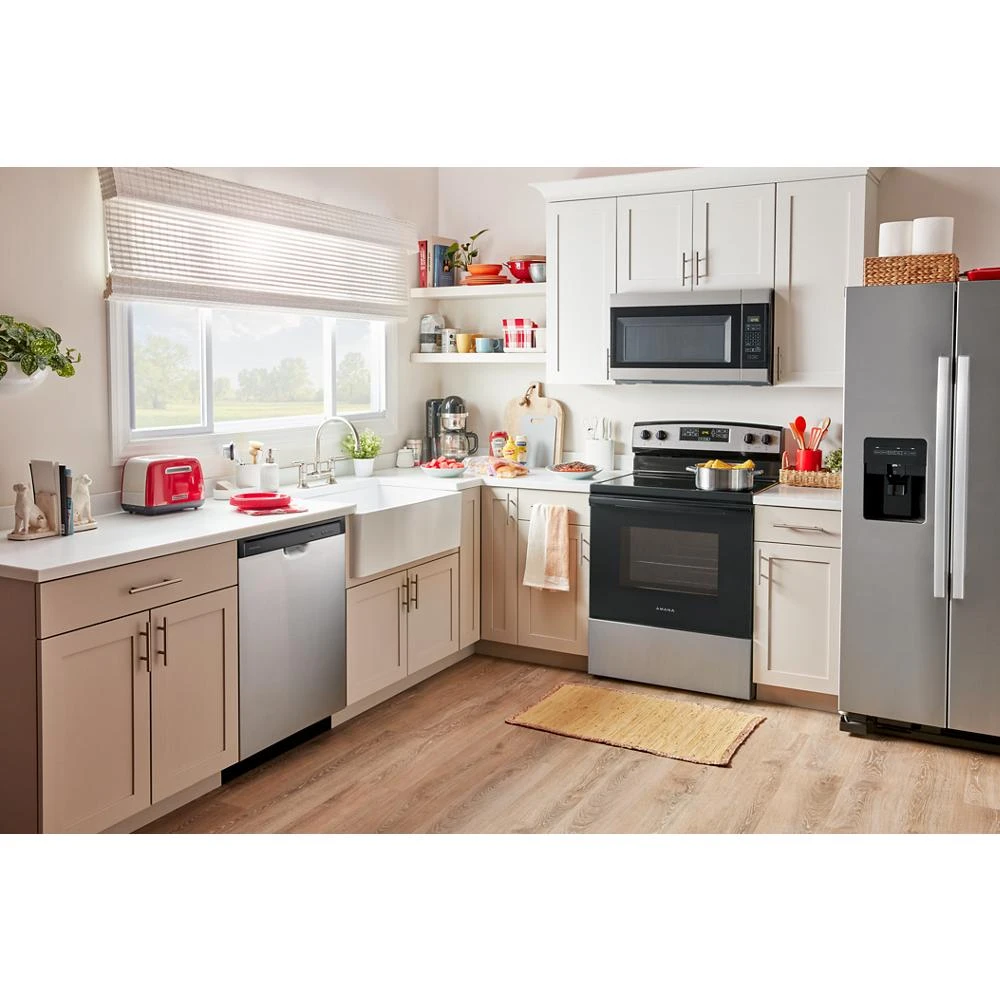 30-inch Electric Range with Extra-Large Oven Window AER6203MSS