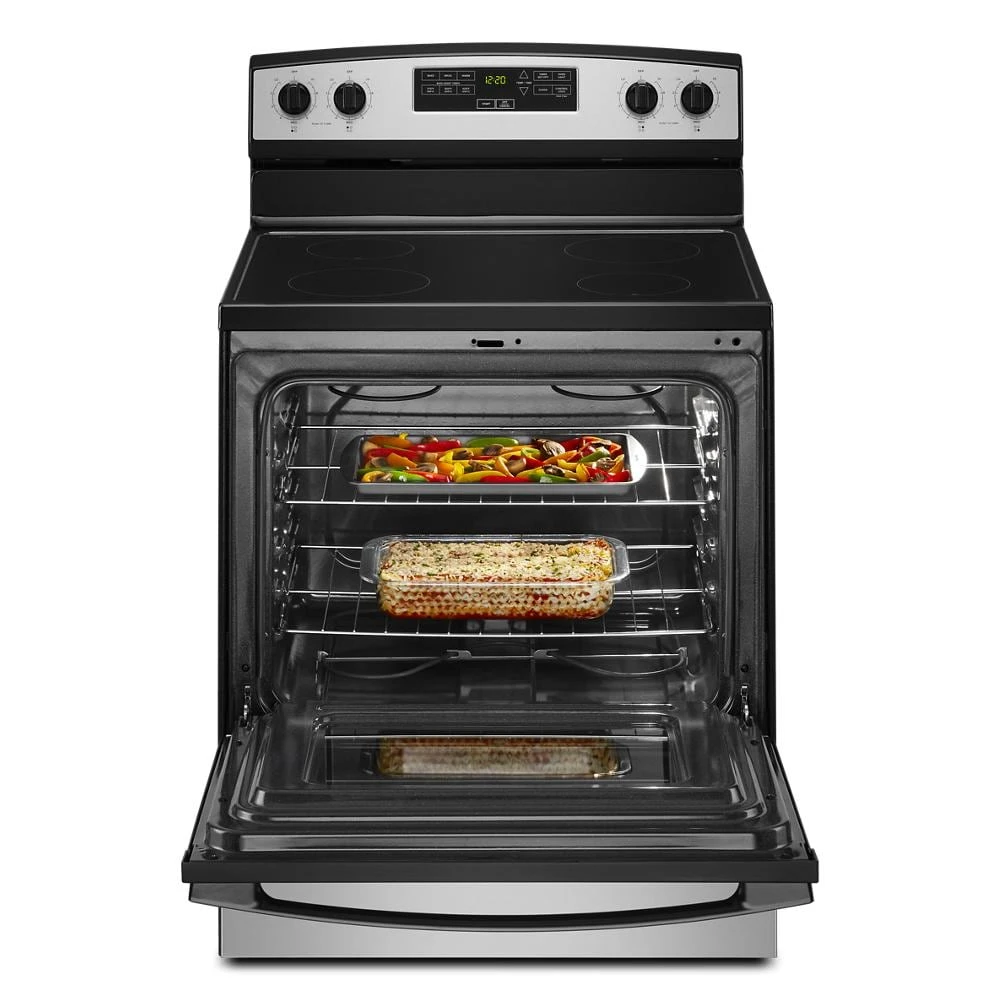 30-inch Electric Range with Extra-Large Oven Window AER6203MSS