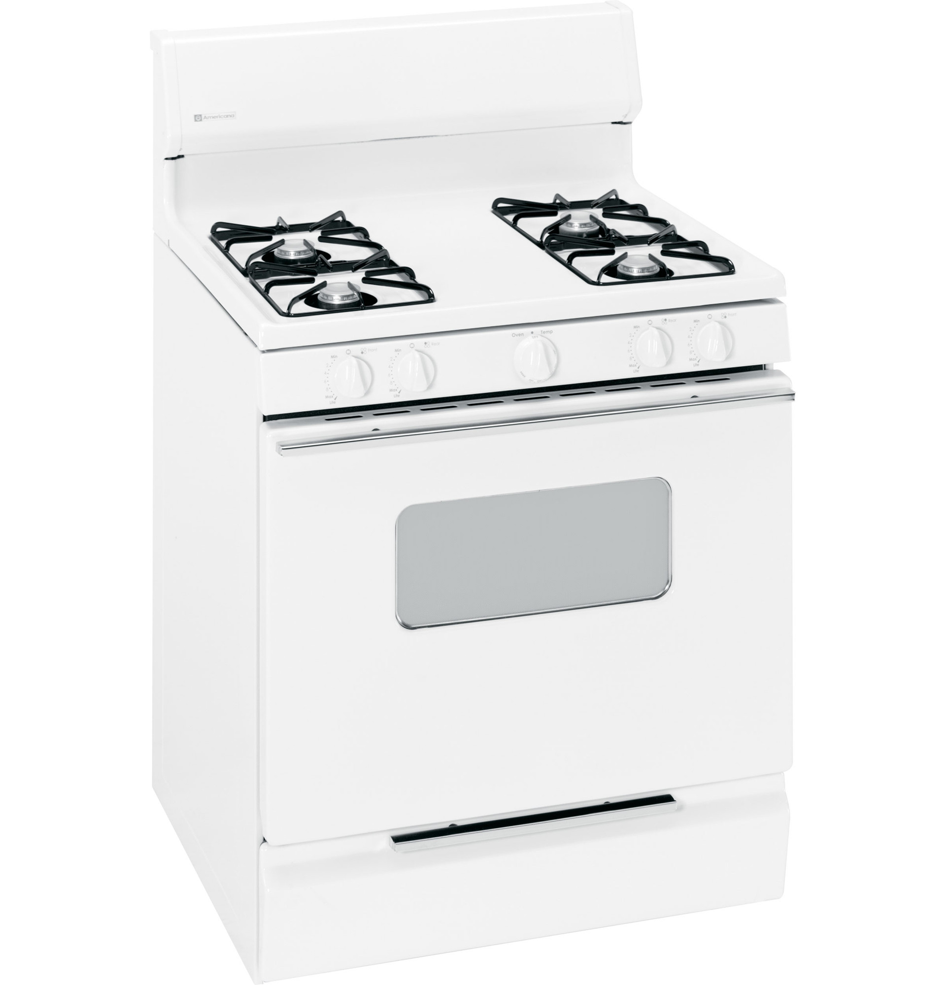 30" Free-Standing Gas Range AGBS300PJWW