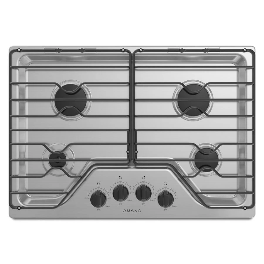 30-inch Gas Cooktop with 4 Burners AGC6540KFS