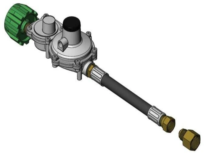 Liquid Propane Portable to Liquid Propane Piped systems Kit AGCKLPP