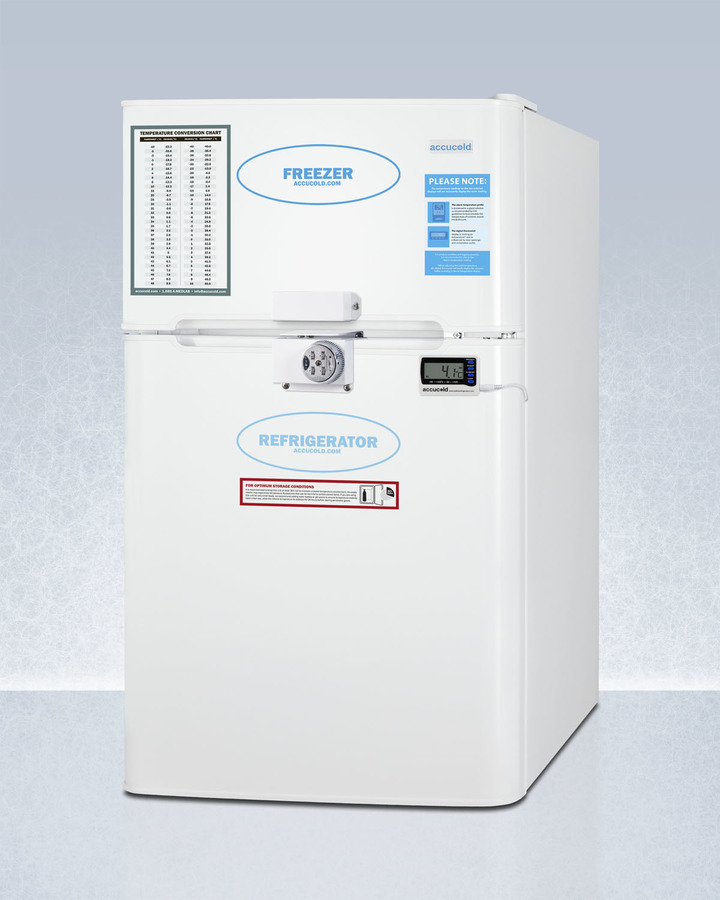 19" Wide General Purpose Refrigerator-Freezer AGP34RFLCAL