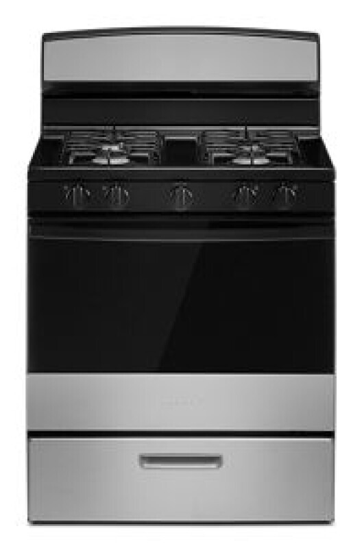 30-inch Gas Range with Easy-Clean Glass Door AGR4203MNW