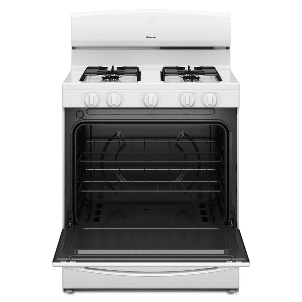30-inch Gas Range with EasyAccess™ Broiler Door AGR4230BAW