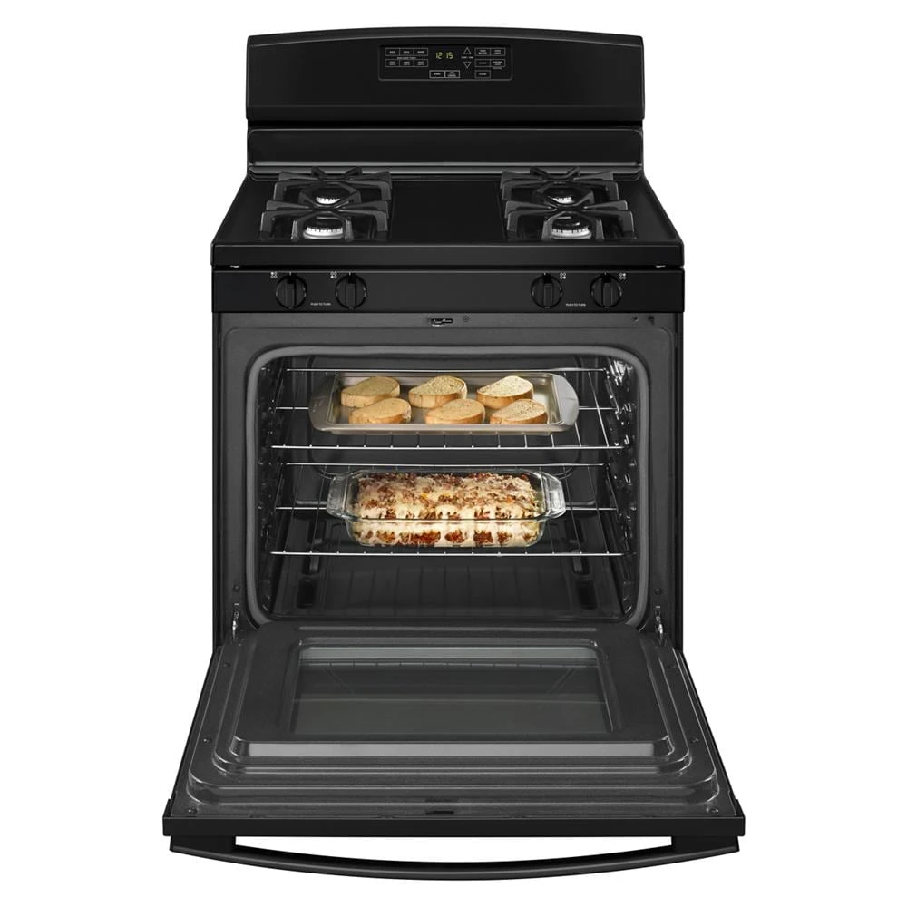 30" Gas Range with Self-Clean Option AGR6603SFB