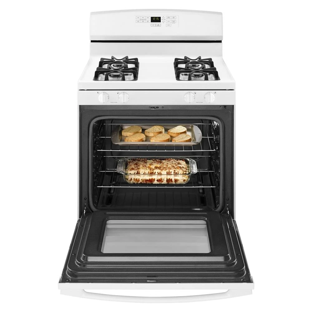 30" Gas Range with Self-Clean Option AGR6603SFW