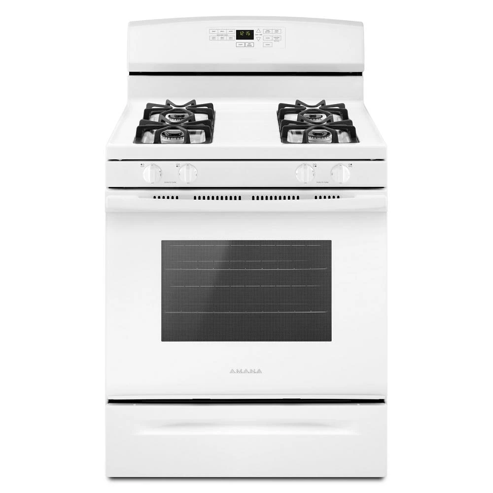 30" Gas Range with Self-Clean Option AGR6603SFW
