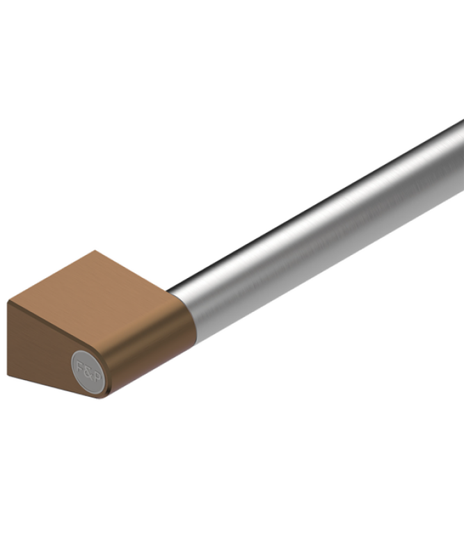 Professional Round Flush Handle, 30" for Wall Ovens and Companions AHP3OBWBVB30DC