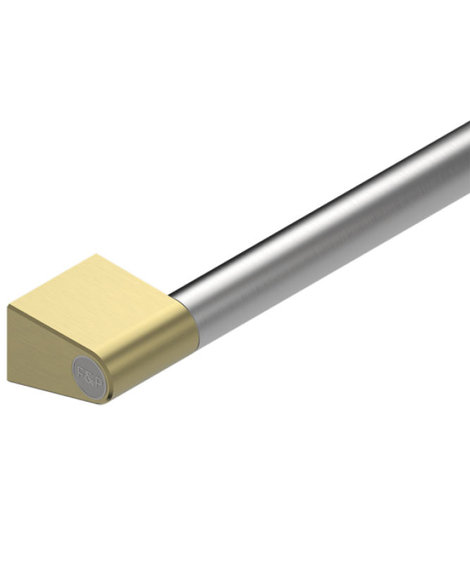 Professional Round Flush Handle for Ranges, 36" AHP3R36BA