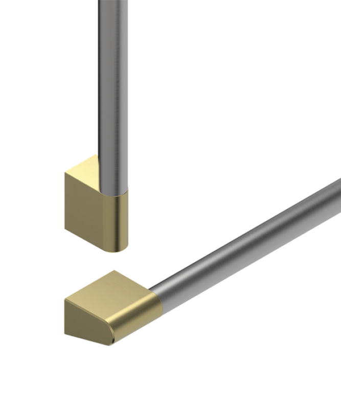 Professional Round Flush Handle Kit for Integrated Column Refrigerator or Freezer AHP3RDSFBA