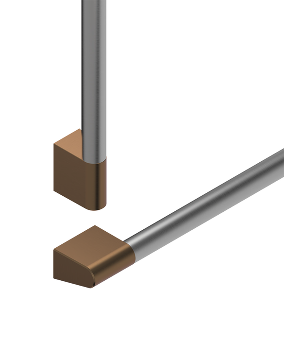 Professional Round Flush Handle Kit for Integrated Column Refrigerator or Freezer AHP3RDSFDC
