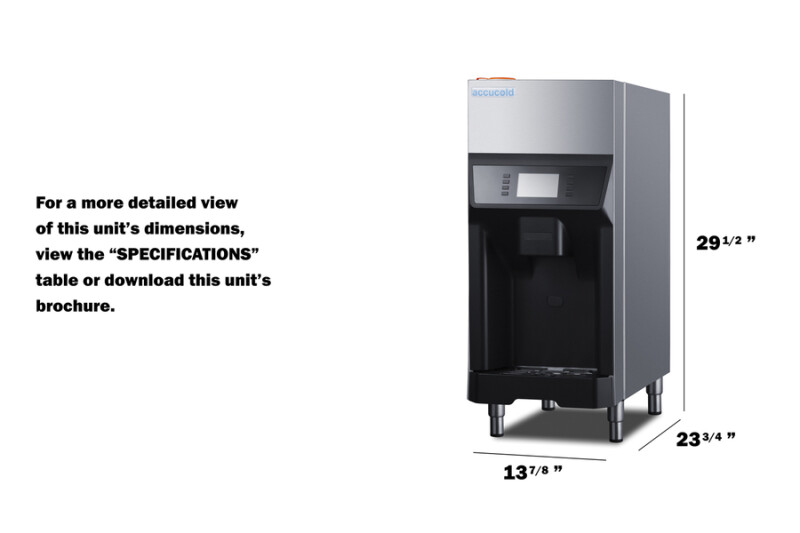 220 lb. Ice + Water Dispenser AIWD220FLTR