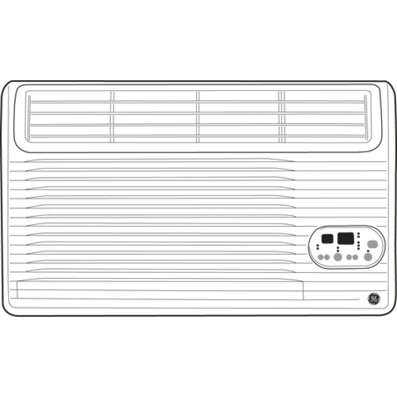 230/208 Volt Built-In Cool-Only Room Air Conditioner AJCM10DCE