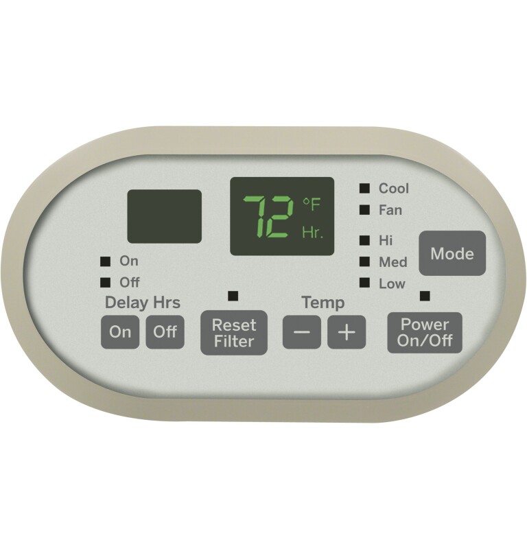 Series 230/208 Volt Built-In Cool-Only Room Air Conditioner AJCQ09DCF