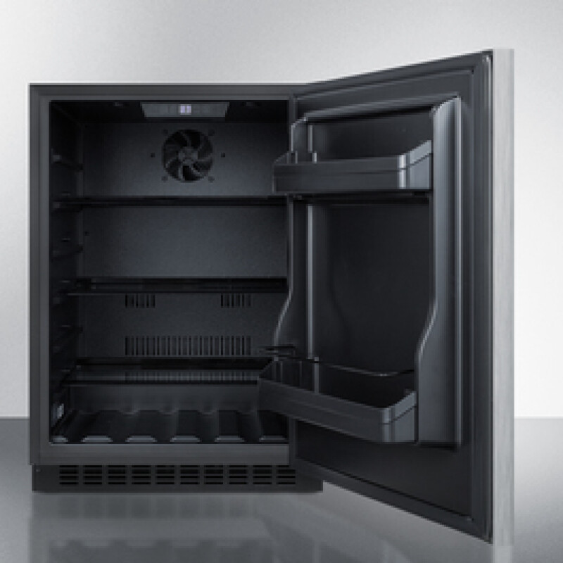24" Wide Built-In All-Refrigerator, ADA Compliant AL54CSSHH