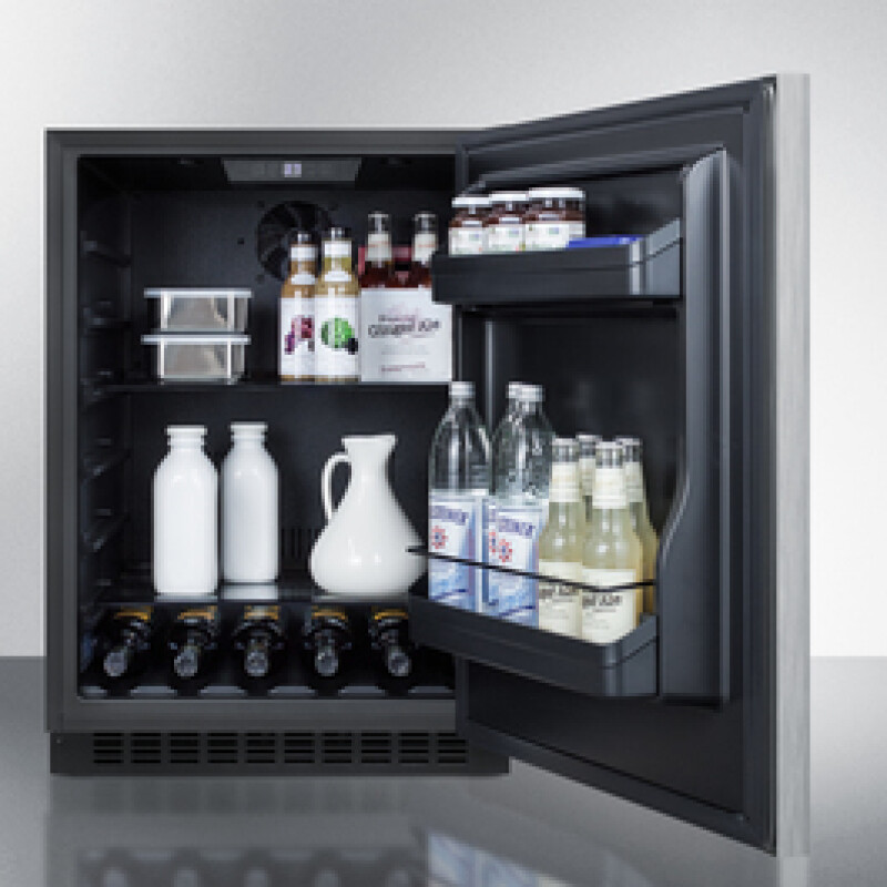 24" Wide Built-In All-Refrigerator, ADA Compliant AL54CSSHH