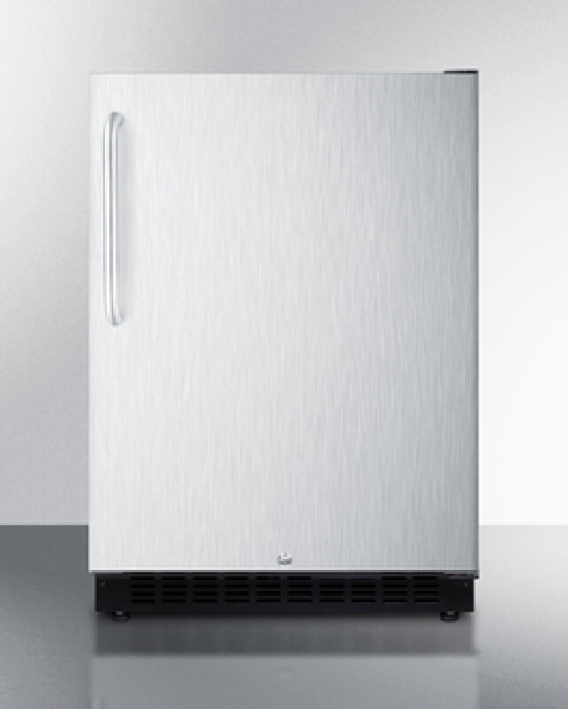 Summit 24" Wide Built-In All-Refrigerator, ADA Compliant Stainless Steel AL54CSSTB Picture 1