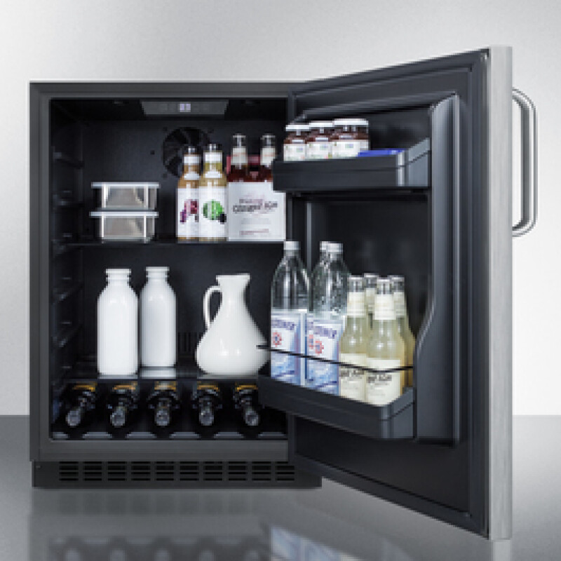 24" Wide Built-In All-Refrigerator, ADA Compliant AL54CSSTB