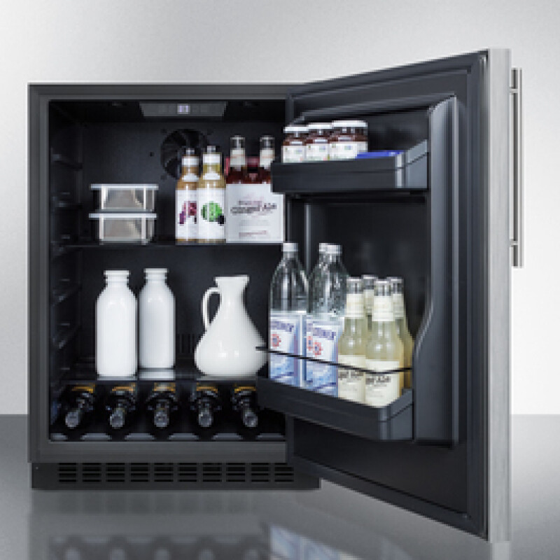 24" Wide Built-In All-Refrigerator, ADA Compliant AL54SSHV