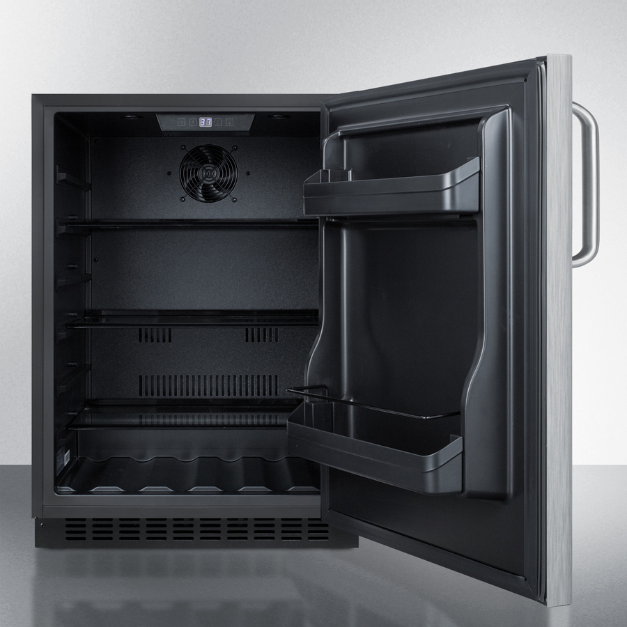 24" Wide Built-In All-Refrigerator, ADA Compliant AL54SSTB