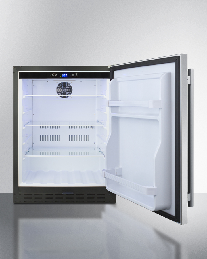 24" Wide Built-In All-Refrigerator, ADA Compliant AL55