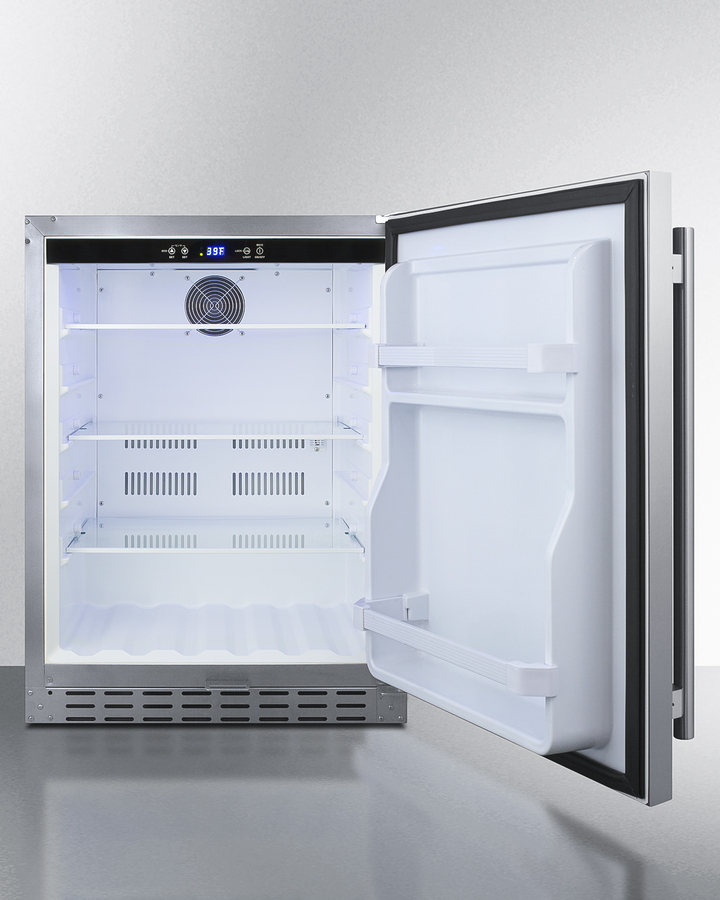 24" Wide Built-In All-Refrigerator, ADA Compliant AL55CSS