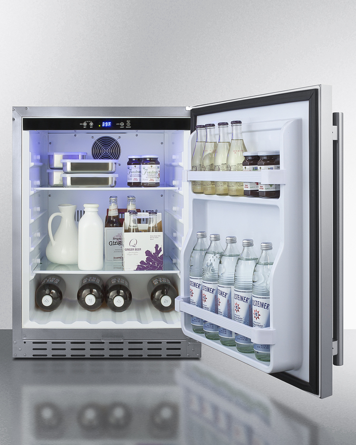 24" Wide Built-In All-Refrigerator, ADA Compliant AL55CSS